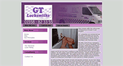 Desktop Screenshot of gtlocksmiths.co.uk